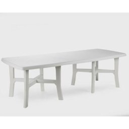 Table d'extérieur Messina, Table à manger extensible, Table de jardin polyvalente rectangulaire,
