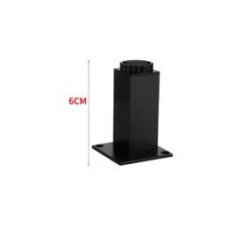 4pcs en alliage d'aluminium pieds de meuble tv canapé table basse support jambe salle de bain pieds