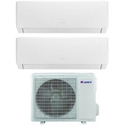 Climatiseur inverter dual split Gree série pular 9+9 avec gwhd(14)nk6oo r-32 wi-fi intégré 9000+9000