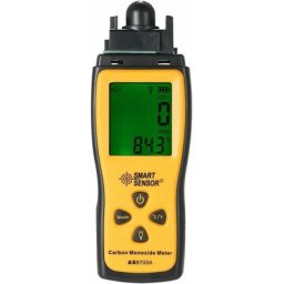 Smart sensor Compteur de monoxyde de carbone portable avec testeur de gaz co haute précision,