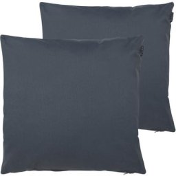 Coussins d'assise, Lot de 2, 43cm x 43cm, Coussins de Siège, Résistant à l'eau, Coussins