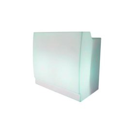 Bar d'extérieur lumineux 120 solaire+batterie rechargeable led rgb avec télécommande 120x118cm