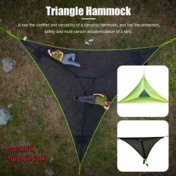 Camping hamac géant air camping hamac voyage couchage lit balançoire multi-personnes triangle hamac
