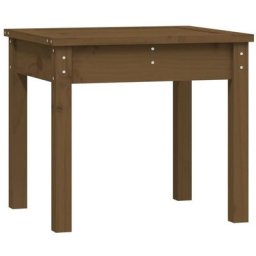 Banc de jardin marron miel 50x44x45 cm bois de pin massif Vidaxl Pin marron miel