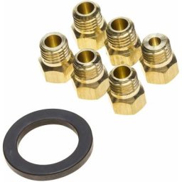 Jeu d'Injecteurs, gicleurs gaz butane propane d'origine (481231038976) Four, cuisinière bauknecht