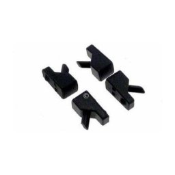 Lot de 4 patins en caoutchouc grille (484000000840) Plaque de cuisson bauknecht, ignis, ikea