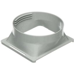 Connecteur de tuyau d'échappement d'interface de tuyau de fenêtre de climatiseur portatif en
