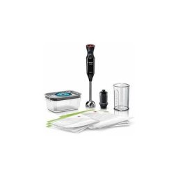 Mixeur plongeant ErgoMixx -1000 w - Pied inox avec 4 lames aiguiseés-12 vitesses+turbo-bol mixeur