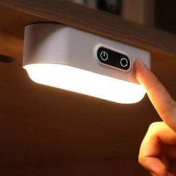 Lampe de penderie sans fil à led 2000mAh, rechargeable et à gradation, avec 5 couleurs d'éclairage