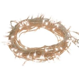 Vidaxl - Guirlande led avec 1000 led Blanc chaud 100 m pvc Blanc chaud et transparent