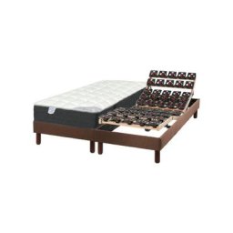 Literie electrique Essenzia Zen Ensemble vitalite, Classic ressorts 2x90x200 Ressorts - Blanc