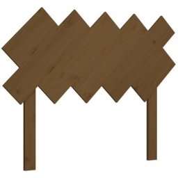 Vidaxl - Tête de lit Marron miel 104x3x80,5 cm Bois massif de pin marron miel