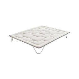 Matris - Surmatelas de luxe en or 70 x 200 pour lit 70 avec gel bleu Visco et rembourrage en mousse