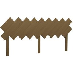 Tête de lit Marron miel 178x3x80,5 cm Bois massif de pin vidaXL - marron miel