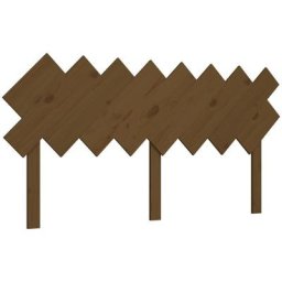 Vidaxl - Tête de lit Marron miel 159,5x3x80,5 cm Bois massif de pin marron miel