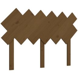 Vidaxl - Tête de lit Marron miel 122,5x3x80,5 cm Bois massif de pin marron miel