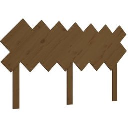 Vidaxl - Tête de lit Marron miel 141x3x80,5 cm Bois massif de pin marron miel