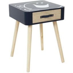 Table De Chevet Monsieur Heureux Bleu