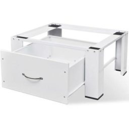 Socle pour machine à laver avec tiroir Blanc - Topdeal