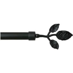 Emmevi - Tringle à Rideau en Fer Vente aux Enchères de Rideaux Anneaux Extensibles 120 210 cm Borne