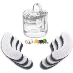 Filtre Fontaine a Eau pour Chat Filtre Fontaine Eau Chat Filtre Charbon Filtres de Remplacement