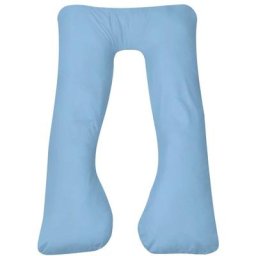 Vidaxl - Coussin de grossesse 90 x 145 cm Bleu clair Bleu