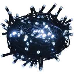 Vidaxl - Guirlande led avec 300 led Blanc froid 30 m pvc Blanc froid et vert foncé