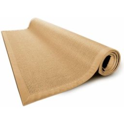 Tapis à griffer pour Chat Sisal Avec bordure 70 x 130 cm Crème - Nature