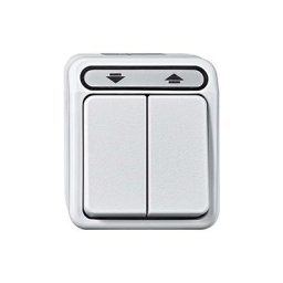 Aquastar MEG37158029 VOLETS roulants, 1 BROCHE, gris clair - Merten