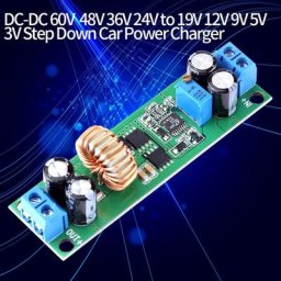 Convertisseur DC-DC Buck Step Down Module d'alimentation réglable 6,5V-60V à 1,25-30V 10A