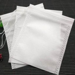Sachets filtre à thé jetables ensemble de 200, Sachet de thé en papier à usage unique avec cordon,
