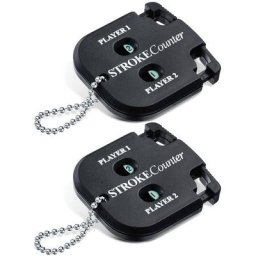 2 Pièces Compteur de Score de Golf 2 Joueurs Compteur de Coups au Golf Mini Compteur Manuel Digital