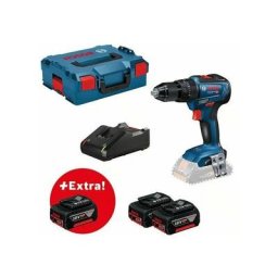 Bosch - 0615990L86 - Set perceuse à percussion Li-Ion 18V (3x batterie 5,0Ah) dans L-Boxx - moteur
