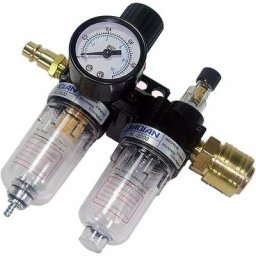 Régulateur de filtre monobloc 1/4 régulateur de pression d'air séparateur d'eau d'huile compresseur