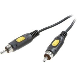 Speaka Professional - Câble de raccordement SP-7869856 [1x Cinch-RCA mâle - 1x Cinch-RCA mâle] 5.00