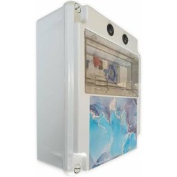 Tableau électrique pour piscine avec transformateur et contacteur pour moteur adapté à
