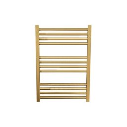 Sèche-serviette électrique doré de 660mm de haut et 530mm de large - 300 Watt - FIO660/530E8BRA