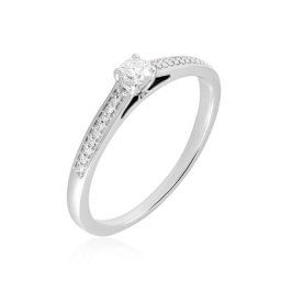 Bague Finella Platine Blanc Diamant