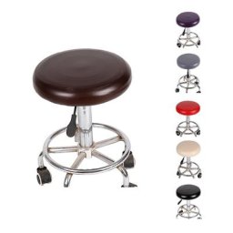 Housse de tabouret de Bar élastique nouvelle housse de chaise ronde coussin de siège amovible