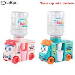 Distributeur d'eau l'inventaire de camion de dessin animé mini fontaine à boire jouets de cuisine