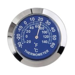E5BE – Mini hygromètre de voiture petit thermomètre et hygromètre horloge Mini jauge de