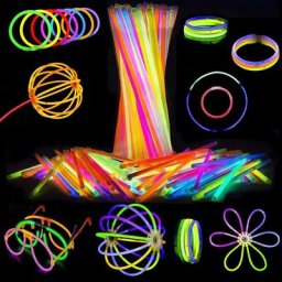 Connecteurs de bâtons phosphorescents pour lunettes 100 ou 108 pièces bâtons phosphorescents