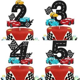 Décoration de gâteau Disney McQueen Rains Cars pour enfants fournitures de décoration de gâteau