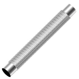Tuyau de poêle à granulés flexible en acier inoxydable conduit réglable tuyau de chauffage