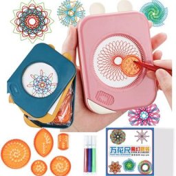 Spirographe-Ensemble de jouets d'art de luxe pour enfants engrenage classique original artisanat