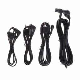 OOTDTY prise Euro à Angle droit | 1/2/3/5m 2 broches câble d'alimentation prise C7 Figure 8