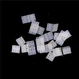 Charnières d'avion en nylon pour RC pièces de rechange pour modèle d'aéromodélisme 16x27mm 20