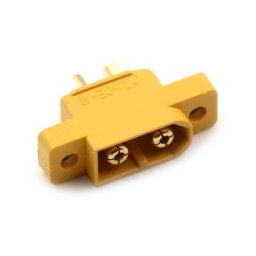 Connecteur mâle XT60 jaune XT60E-M montable Multicopter carte fixe pièce de rechange pour modèles