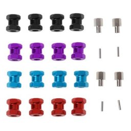 Adaptateur d'extension de moyeu hexagonal de roue couremplaçant de combinateur plus long M12 M15