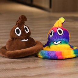 Chapeau de caca drôle de dessin animé pour filles forme douce et confortable accessoires Kiev